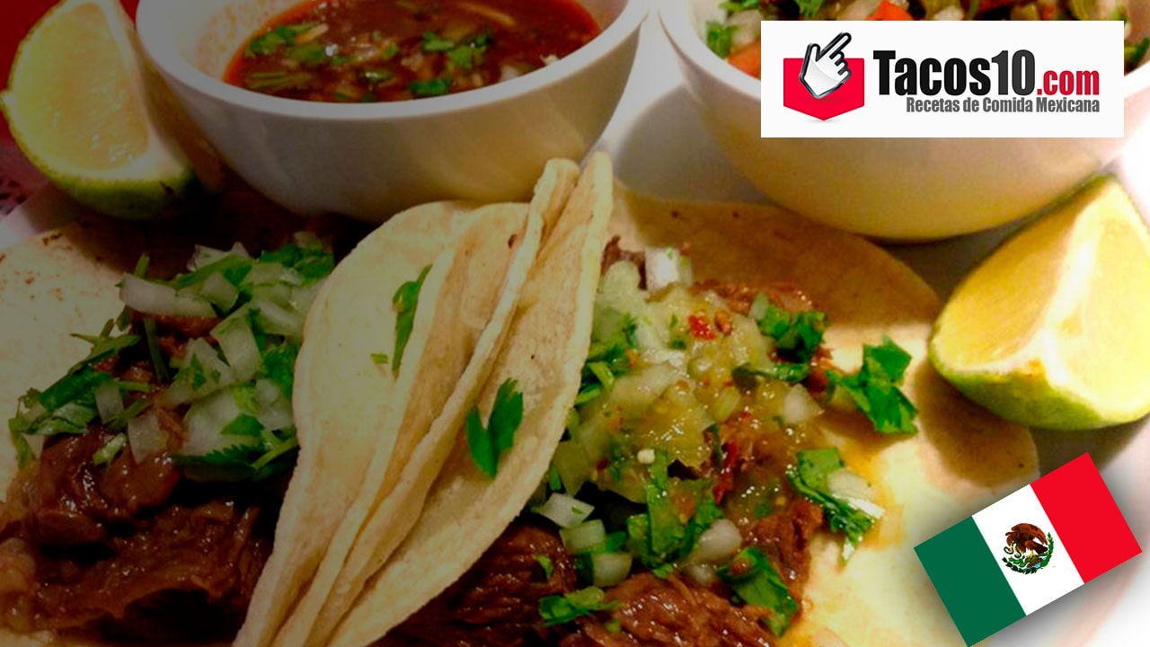 Beef Cheek Tacos ▷ Comidas Mexicanas【Tacos10】