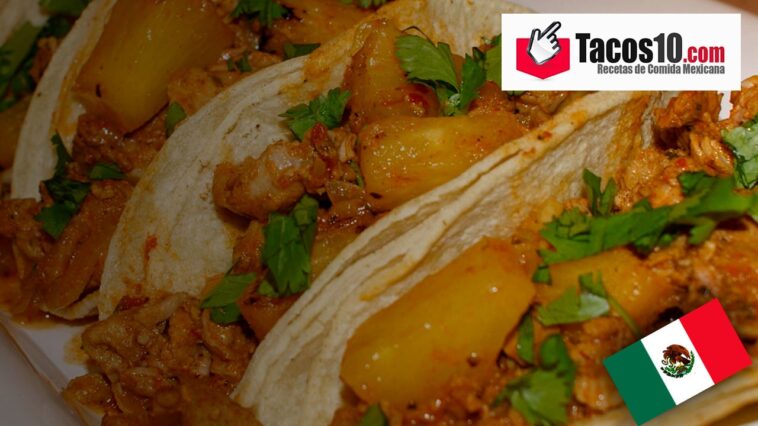 Tacos de cerdo al pastor