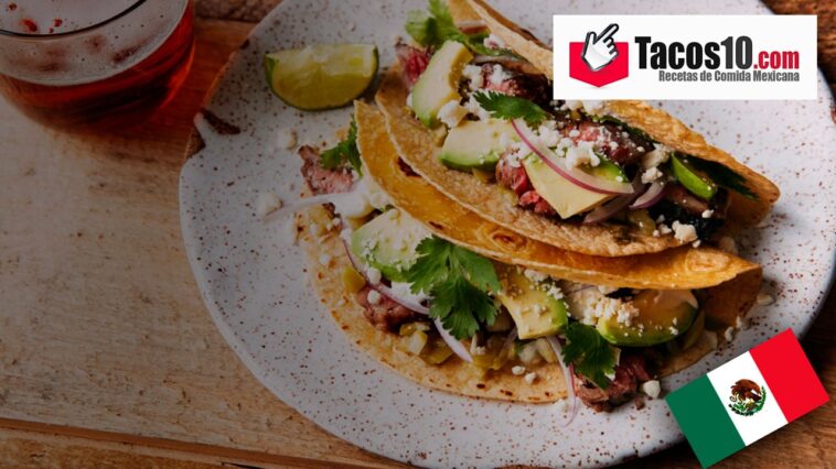 Tacos de lomo adobado