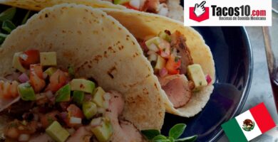 Tacos de lomo de cerdo