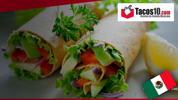 Burritos vegetarianos